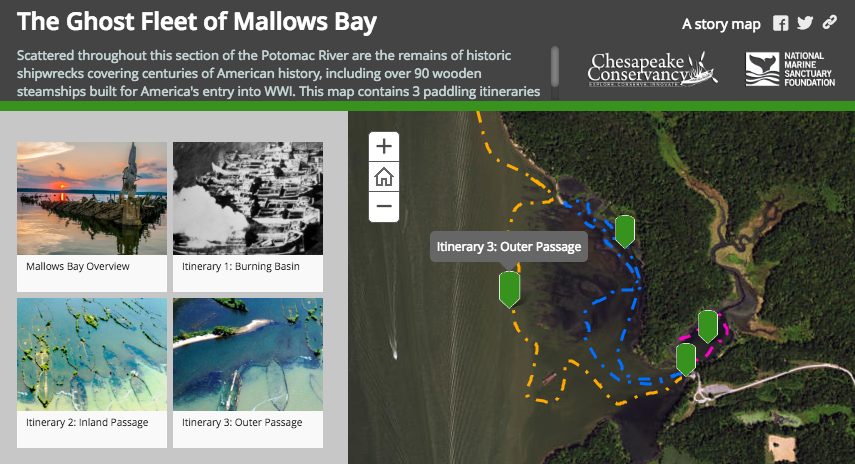 Mallow's Bay Story Map